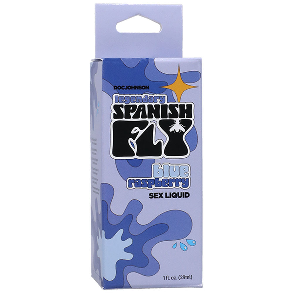 Spanish Fly Sex Liquid - Blue Raspberry - Aphrodisiac Enhancer - 29 ml Bottle