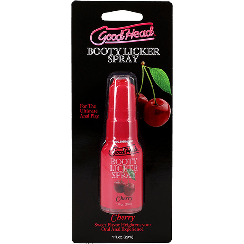 GoodHead Booty Licker Spray - Cherry - Cherry Flavoured Spray - 29 ml Bottle
