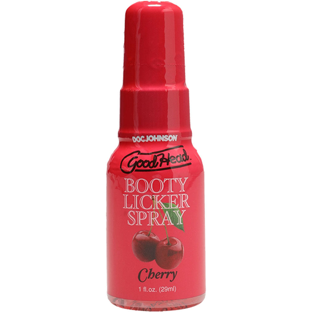 GoodHead Booty Licker Spray - Cherry - Cherry Flavoured Spray - 29 ml Bottle