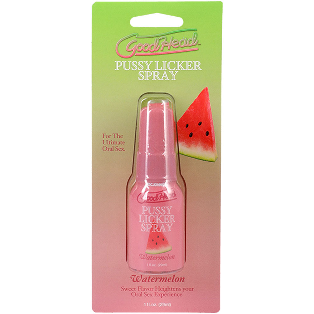 GoodHead Pussy Licker Spray - Watermelon - Watermelon Flavoured Spray - 29 ml Bottle