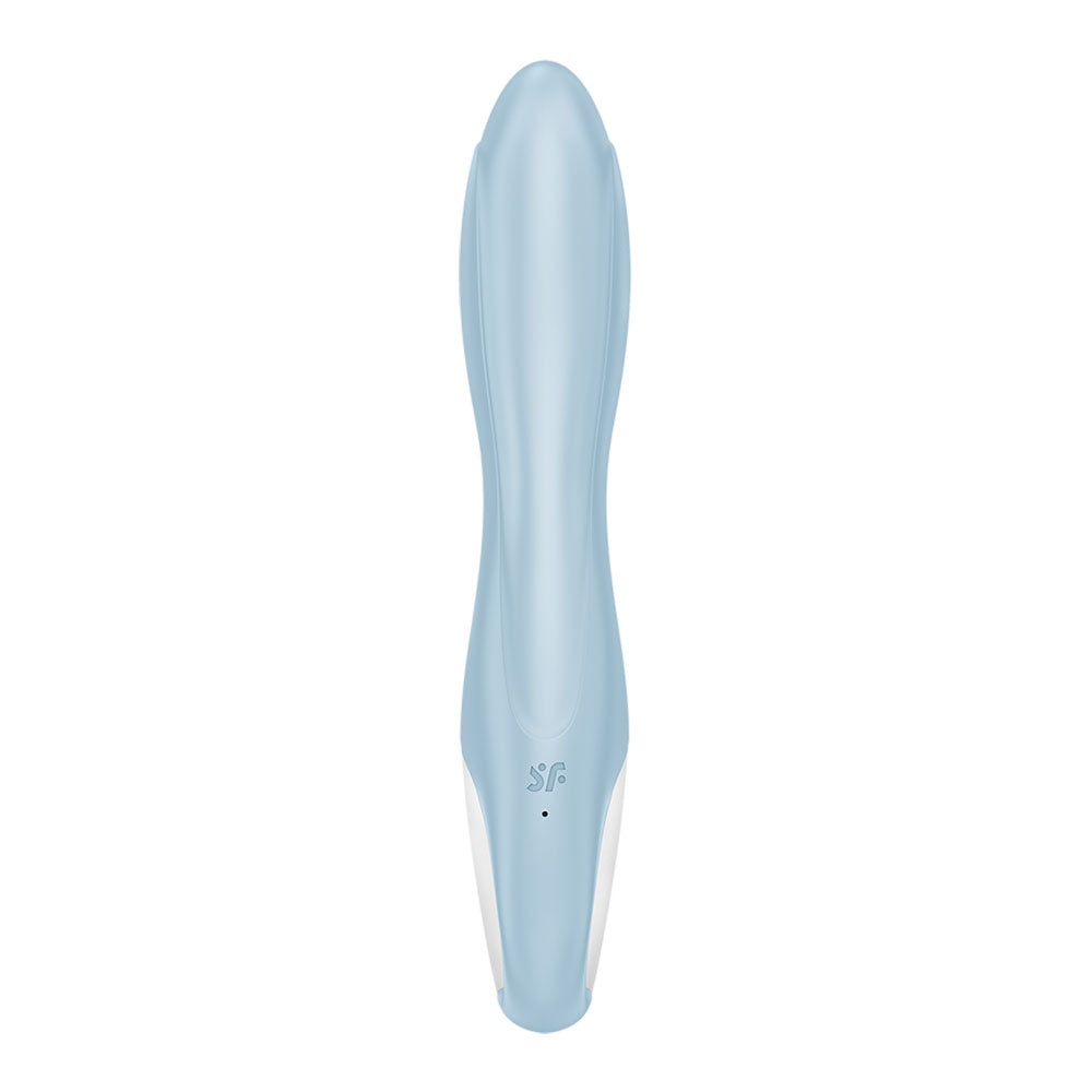 Satisfyer Air Pump Bunny 1 - Blue USB Rechargeable Inflatable Rabbit Vibrator
