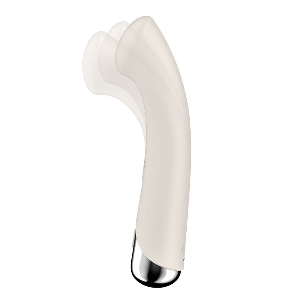 Satisfyer Spinning G-Spot 1 - Beige - Beige 16.5 cm USB Rechargeable Rotating Vibrator