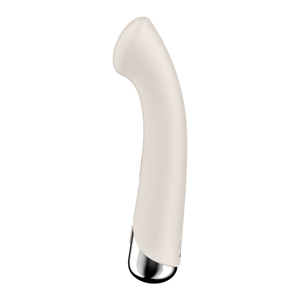 Satisfyer Spinning G-Spot 1 - Beige - Beige 16.5 cm USB Rechargeable Rotating Vibrator