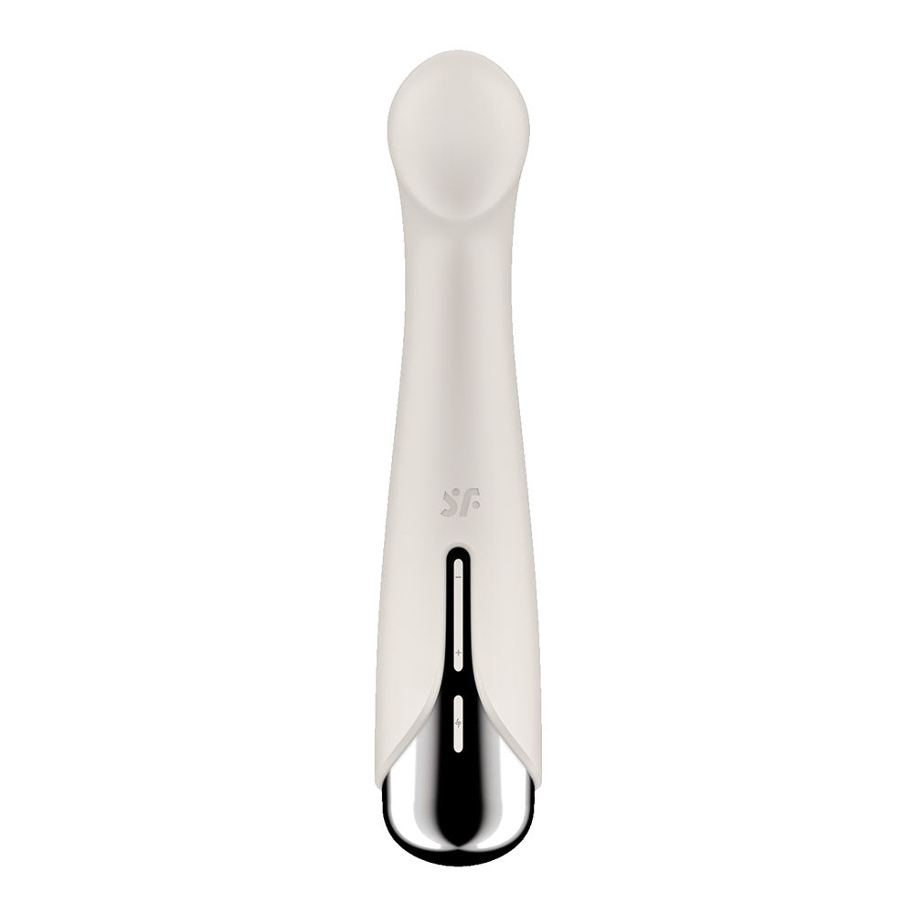 Satisfyer Spinning G-Spot 1 - Beige - Beige 16.5 cm USB Rechargeable Rotating Vibrator