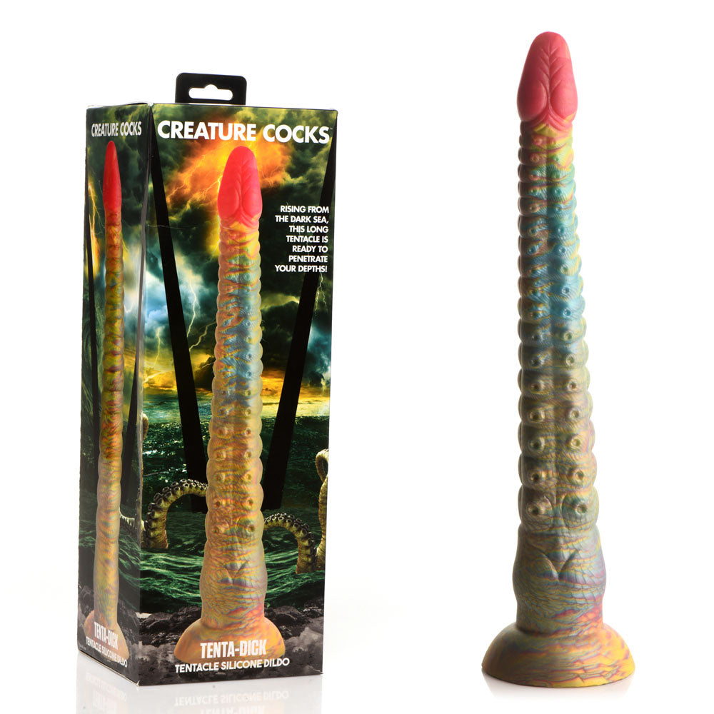 Creature Cocks Tenta-Dick - Multi-Coloured 32 cm Tentacle Fantasy Dildo