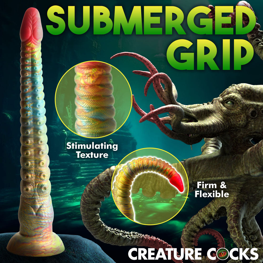 Creature Cocks Tenta-Dick - Multi-Coloured 32 cm Tentacle Fantasy Dildo
