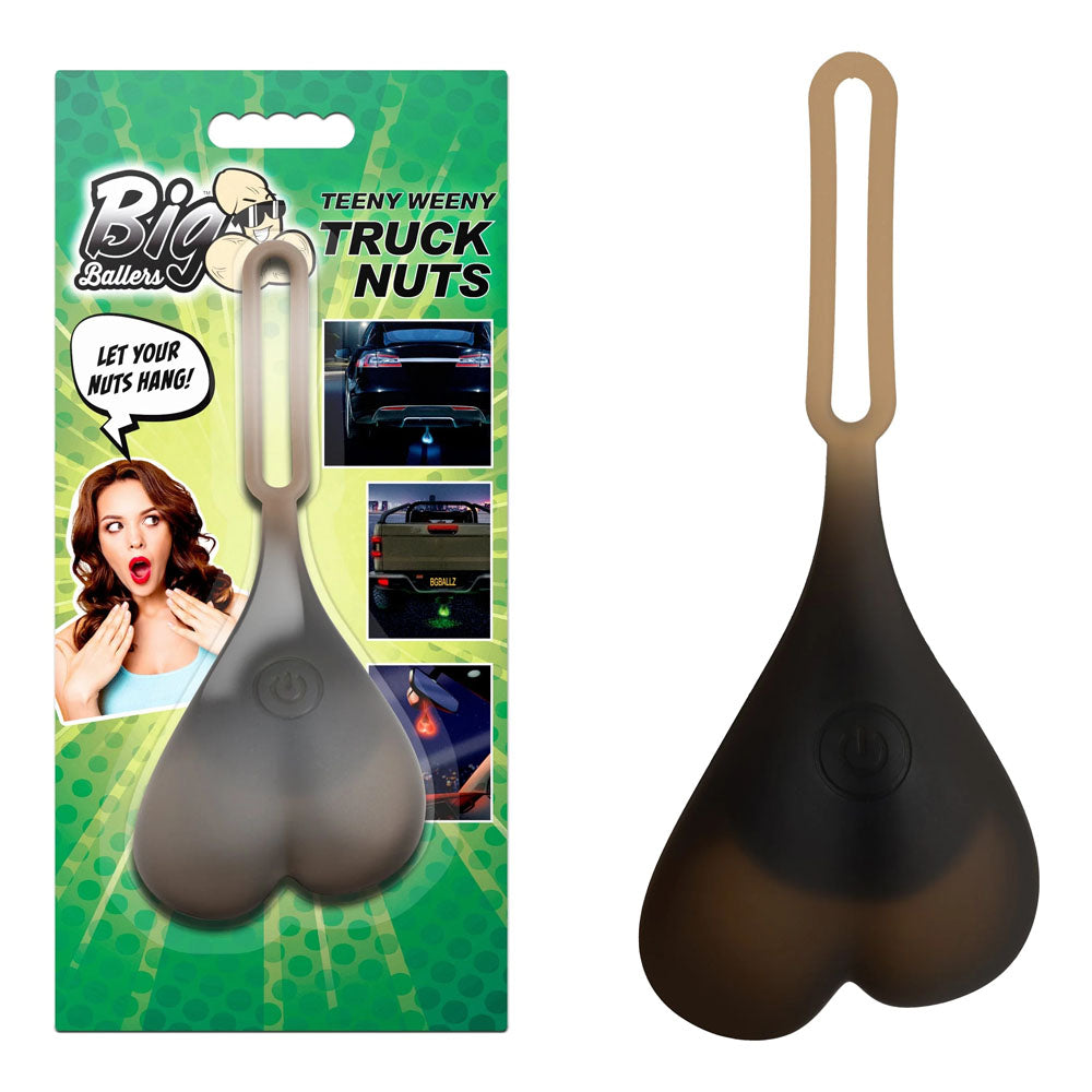 Big Ballers Teeny Weeny Truck Nuts - Light Up Novelty Nuts