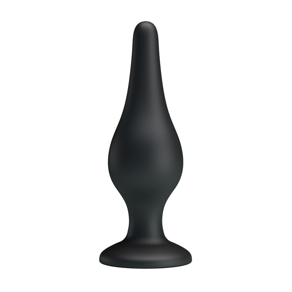 Party Up JEFFREY Butt Plug - Black 14 cm Butt Plug