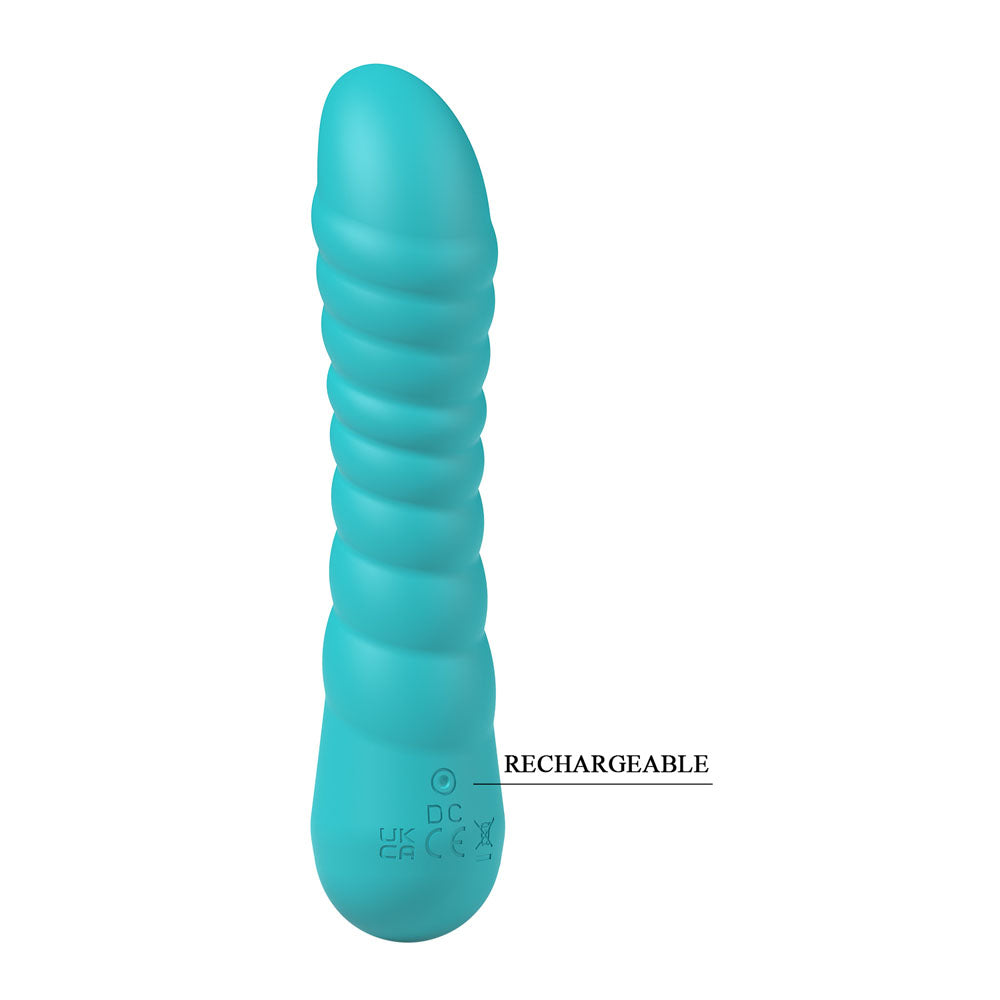 Party Up JAYLEI - Teal - Teal 14.6 cm USB Rechargeable Vibrator