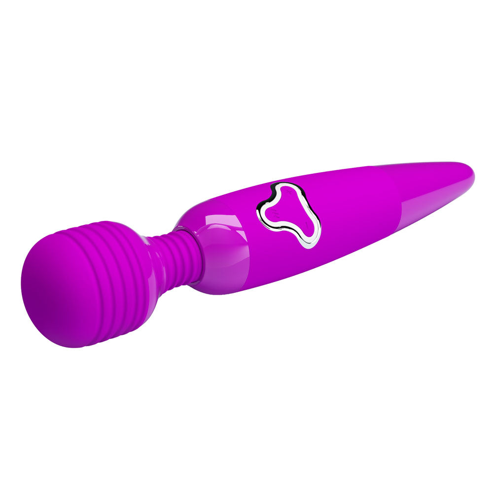 Party Up BRUCE Wand - Pink - Pink 25 cm USB Rechargeable Massage Wand
