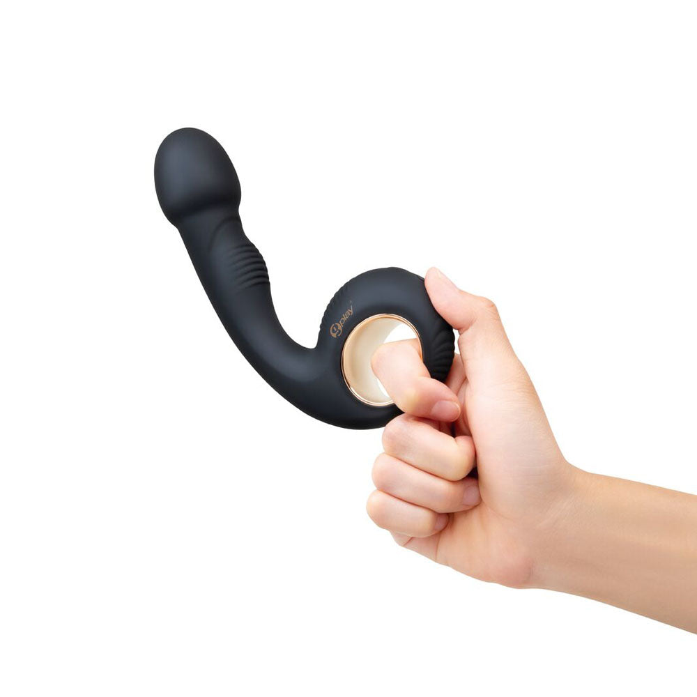 Bodywand G-Play Vibrating Squirt Trainer - Black 17 cm USB Rechargeable Vibrator