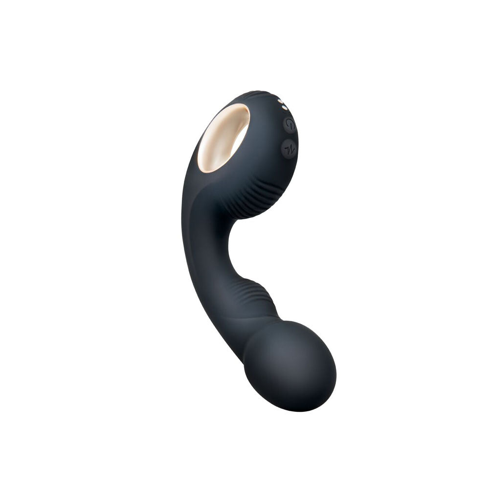 Bodywand G-Play Vibrating Squirt Trainer - Black 17 cm USB Rechargeable Vibrator