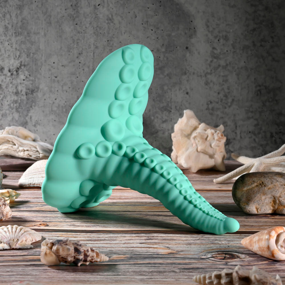 Evolved TENTACLE GRINDER - Green USB Rechargeable Fantasy Grinder Pad with Wireless Remote