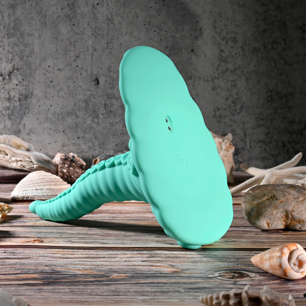 Evolved TENTACLE GRINDER - Green USB Rechargeable Fantasy Grinder Pad with Wireless Remote