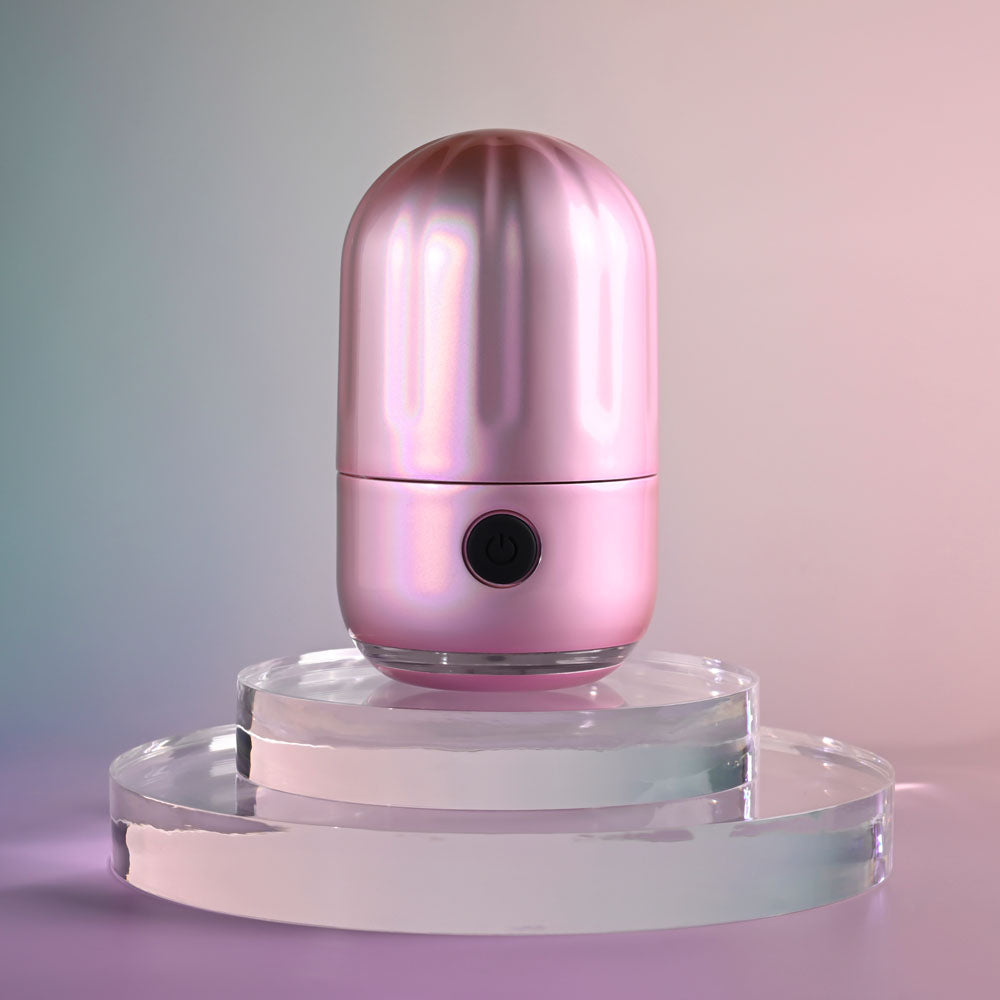 Evolved VACATION VIBES - VIBRATING - Pink/Black 8.5 cm USB Rechargeable Vibrating Stimulator