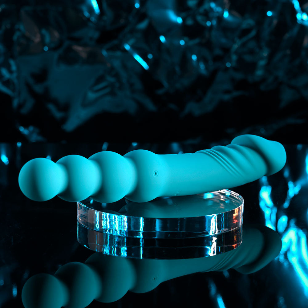 Evolved FLIP FLOP - Blue 23.1 cm USB Rechargeable Dual Ended Vibrator