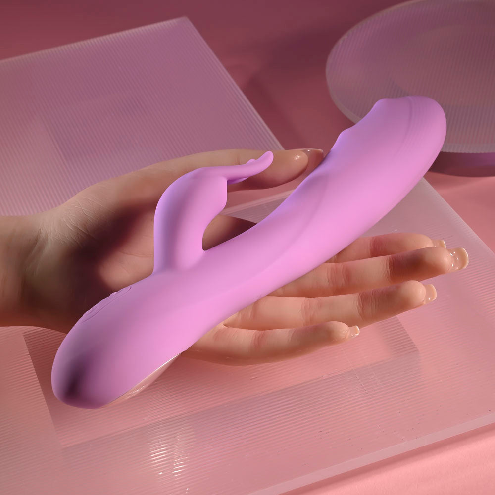 Evolved BEAD THE WAY - Pink 23.2 cm USB Rechargeable Rabbit Vibrator