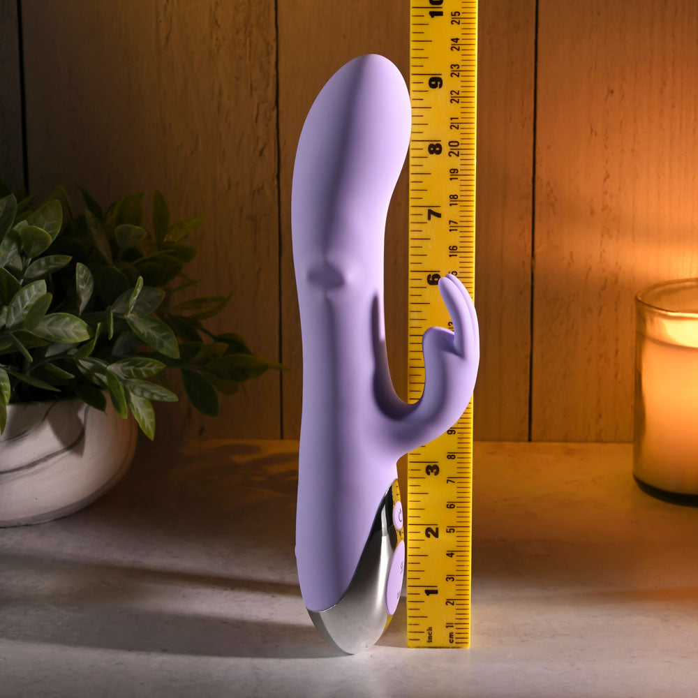 Evolved SPINDERELLA - Purple USB Rechargeable Rabbit Vibrator