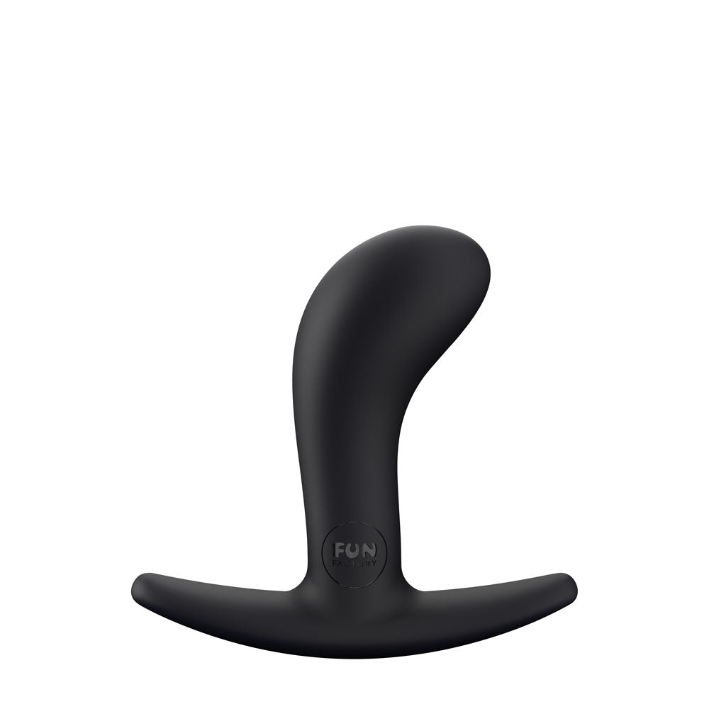 Fun Factory BOOTIE S black - Black 7.6 cm Small Butt Plug