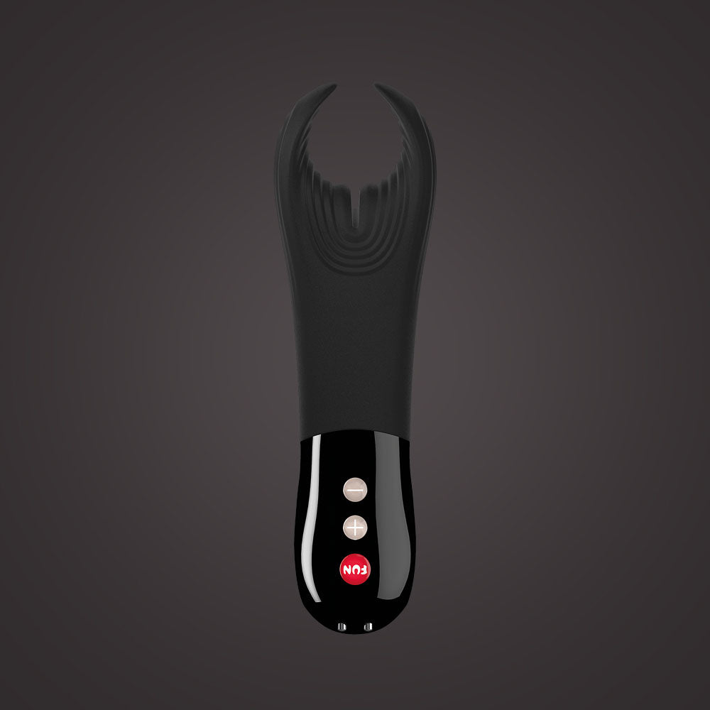 Fun Factory MANTA black - Black 18 cm USB Rechargeable Mens & Couples Vibrator