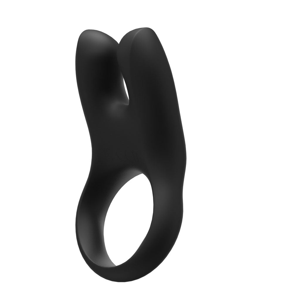 Fun Factory NOS black - Black USB Rechargeable Vibrating Cock Ring