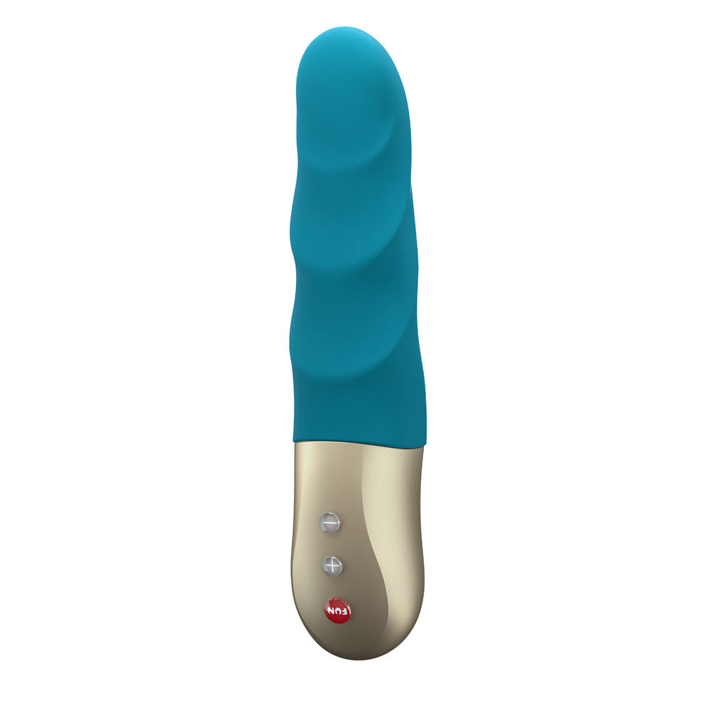 Fun Factory STRONIC PETITE deep sea blue - Deep Sea Blue 17 cm USB Rechargeable Thrusting Vibrator