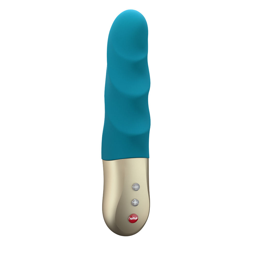 Fun Factory STRONIC PETITE deep sea blue - Deep Sea Blue 17 cm USB Rechargeable Thrusting Vibrator