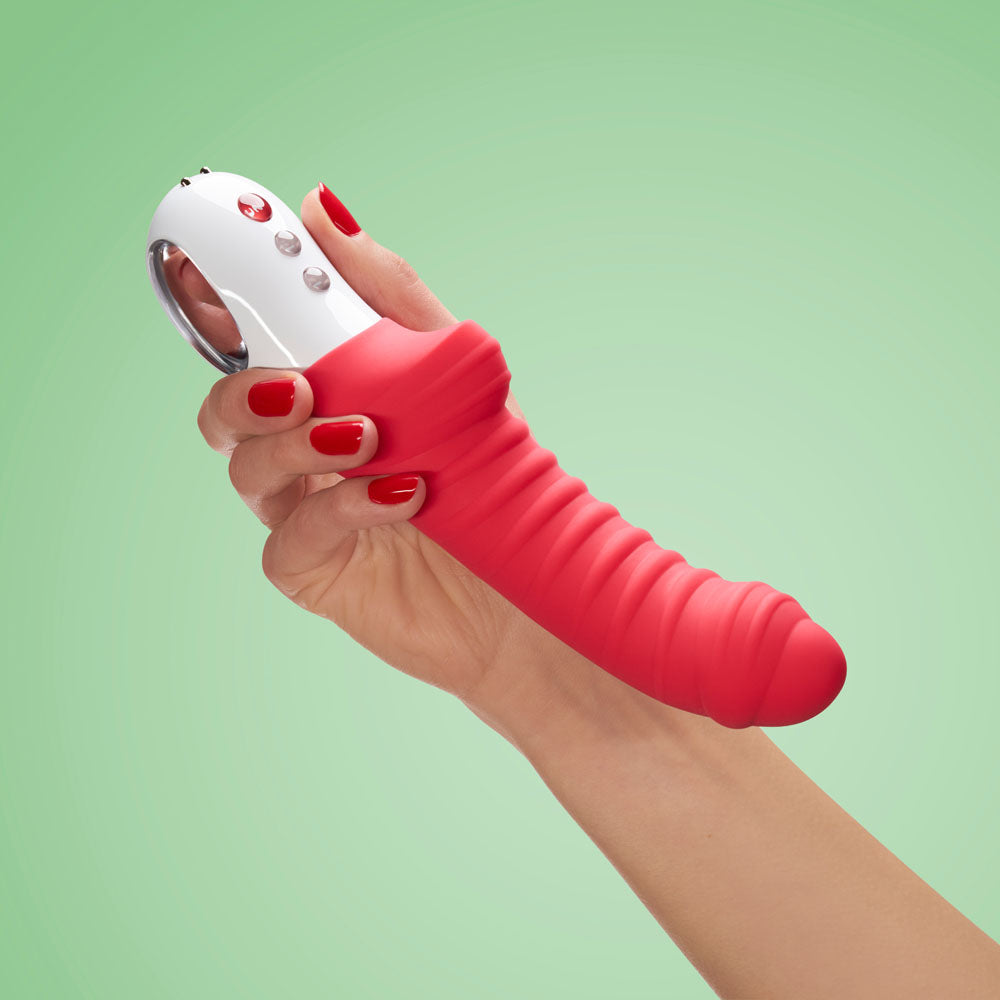 Fun Factory TIGER india red - Red 22.3 USB Rechargeable Vibrator