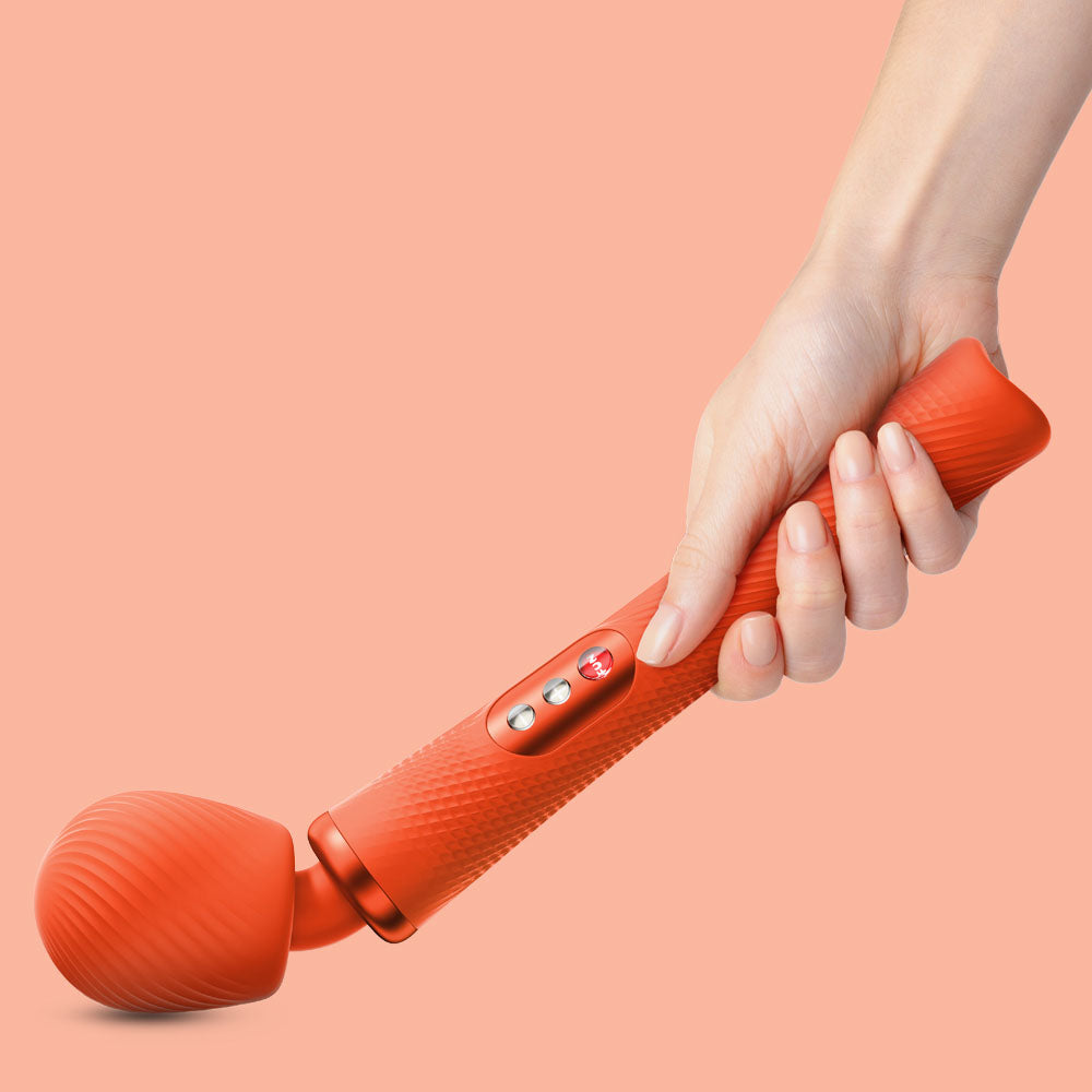 Fun Factory VIM sunrise orange - Sunset Orange 31.3 cm USB Rechargeable Massager Wand