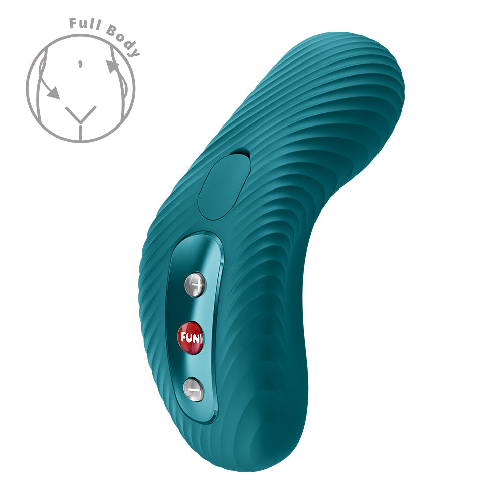 Fun Factory LAYA III Bottle Green - Bottle Green USB-C Rechargeable Stimulator