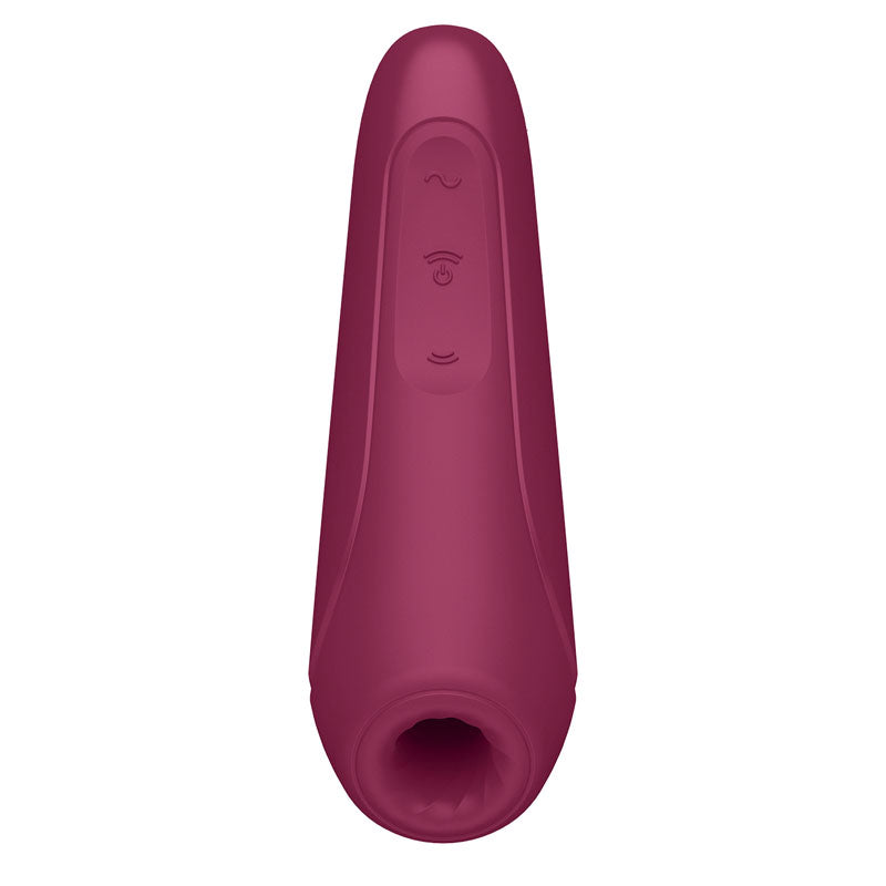 Satisfyer Curvy 1+ - App Contolled Touch-Free USB-Rechargeable Clitoral Stimulator with Vibration