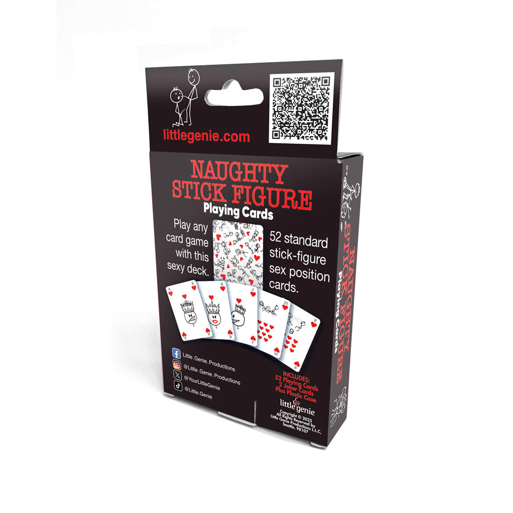Naughty Stick Figure Playing Cards - Novelty Playing Cards