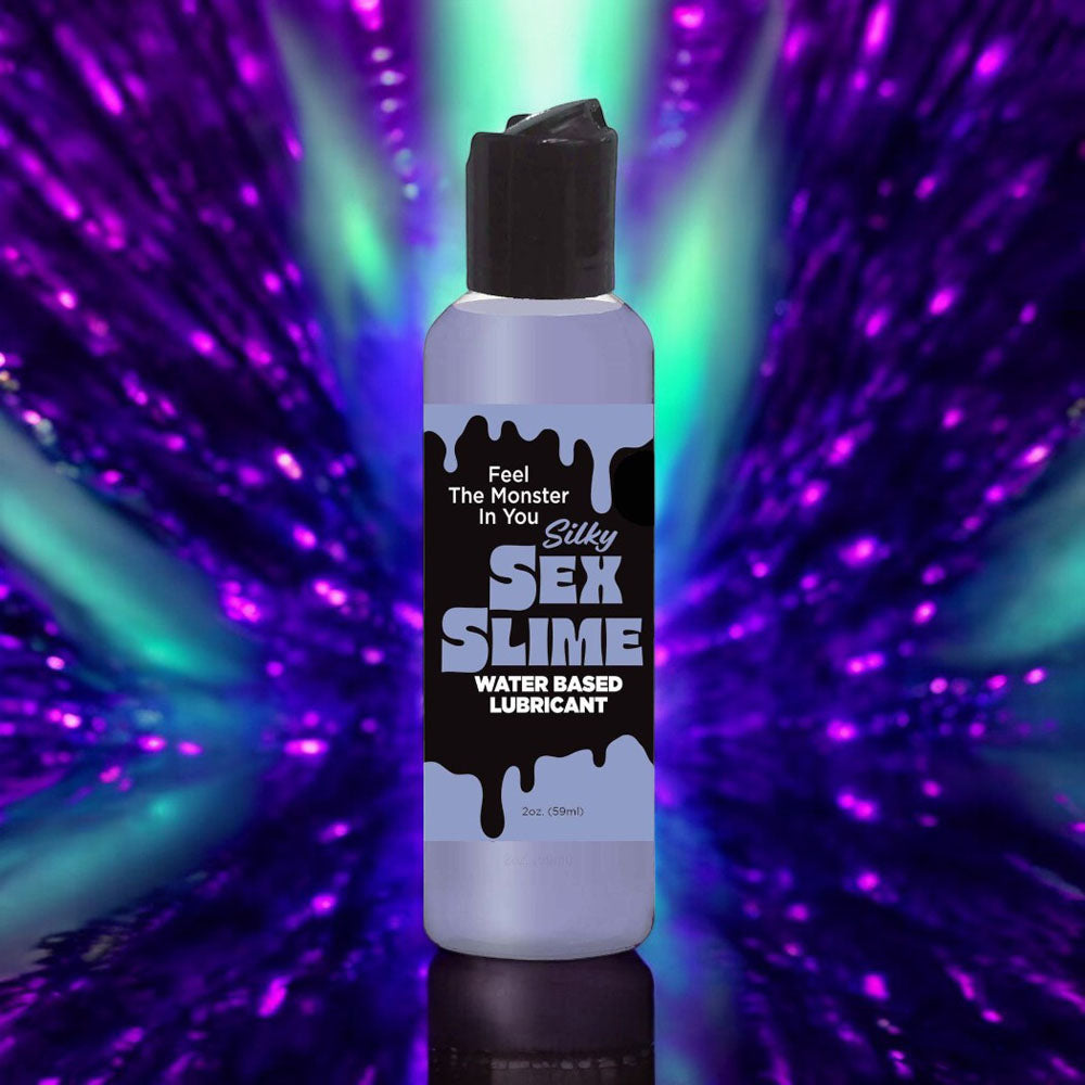 Sex Slime Cum Style Creature Lube - Purple 120 ml - Purple Cum Style Water Based Lubricant - 120 ml Bottle