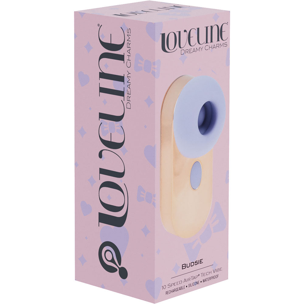 LOVELINE Budsie - AirTapTech - Counter Display of 20 - Rechargeable Air Tap Stimulator - Display of 20