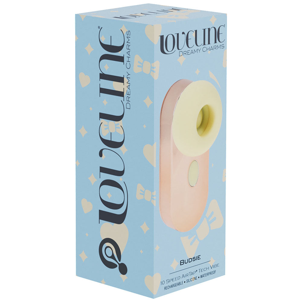 LOVELINE Budsie - AirTapTech - Counter Display of 20 - Rechargeable Air Tap Stimulator - Display of 20