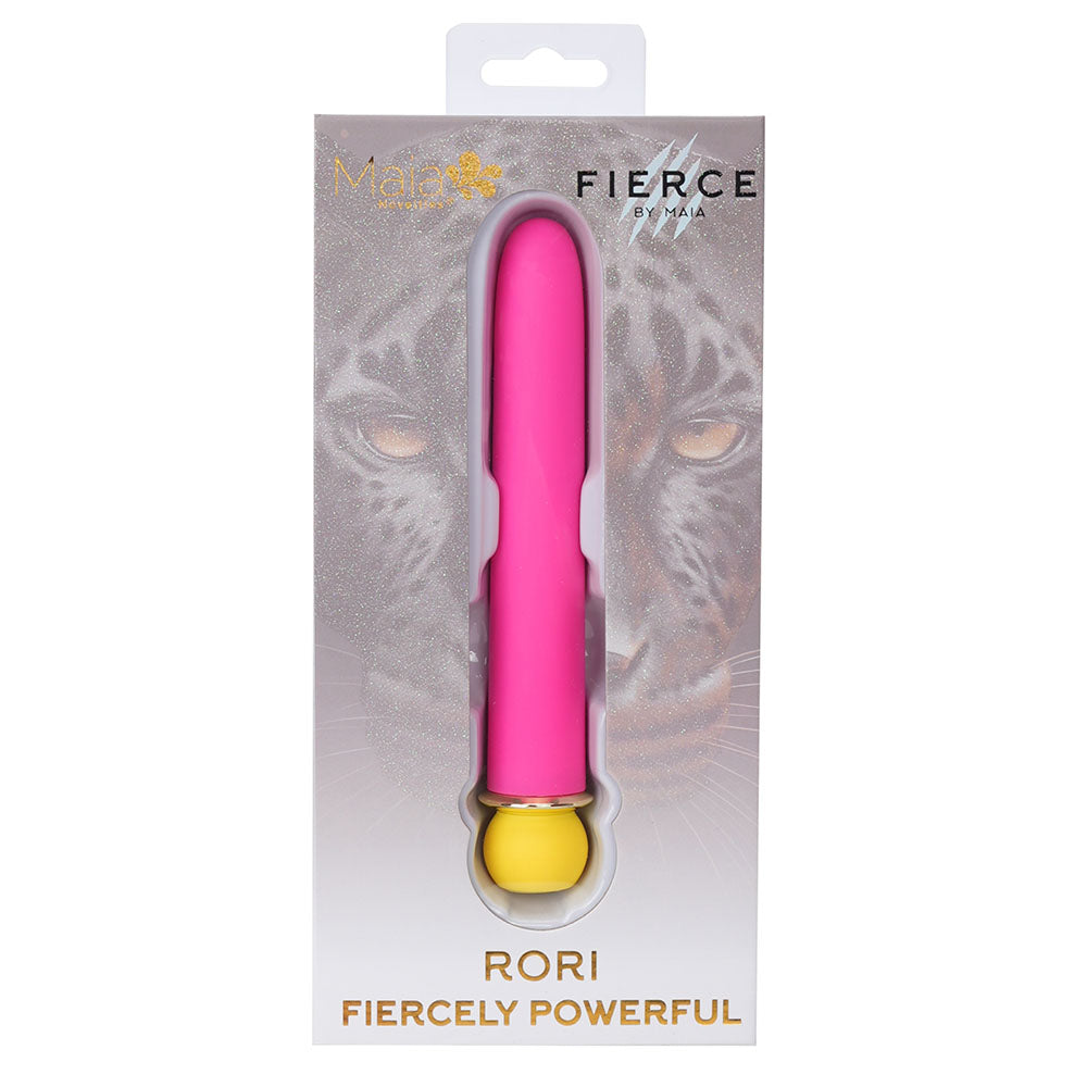 Maia RORI - Pink - Pink 15.2 cm USB Rechargeable XL Bullet