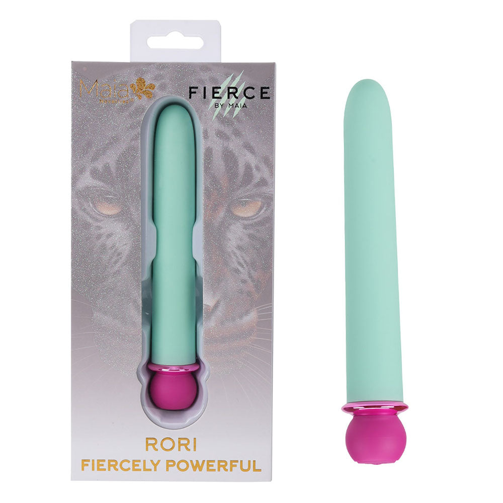 Maia RORI - Teal - Teal 15.2 cm USB Rechargeable XL Bullet