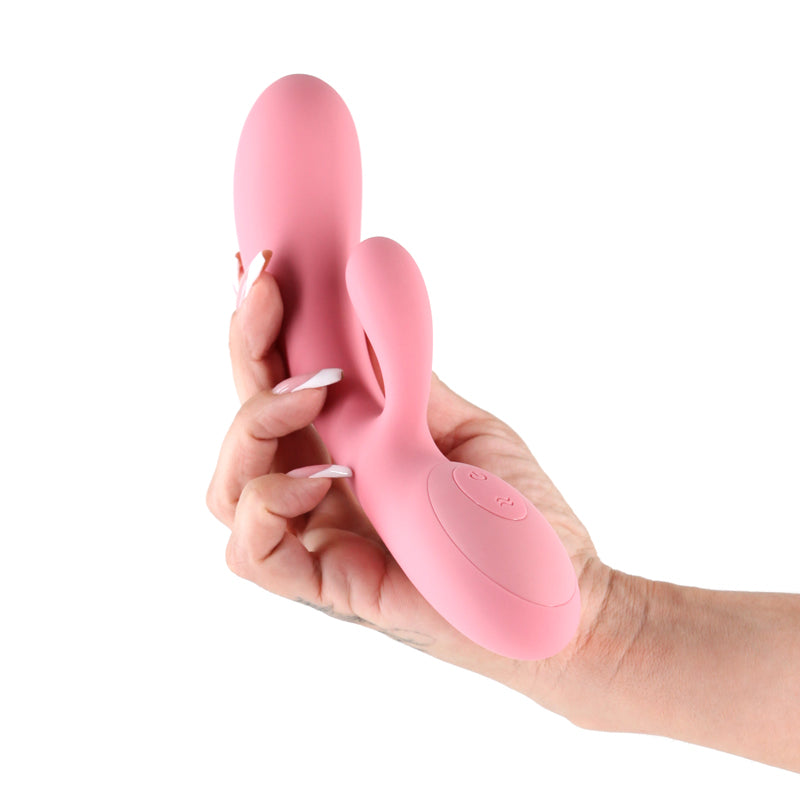 Lust-n-Dreams - Samba - Coral - Pink 19.4 cm USB Rechargeable Rabbit Vibrator