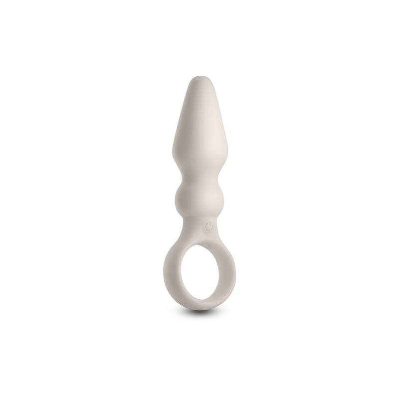 Lust-n-Dreams - Bossa - Fog - White 12.5 cm USB Rechargeable Vibrating Butt Plug