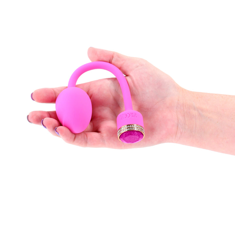 Pretty in Pink Sugar - Pink - Pink 21 cm USB Rechargeable Flexible Vibrator