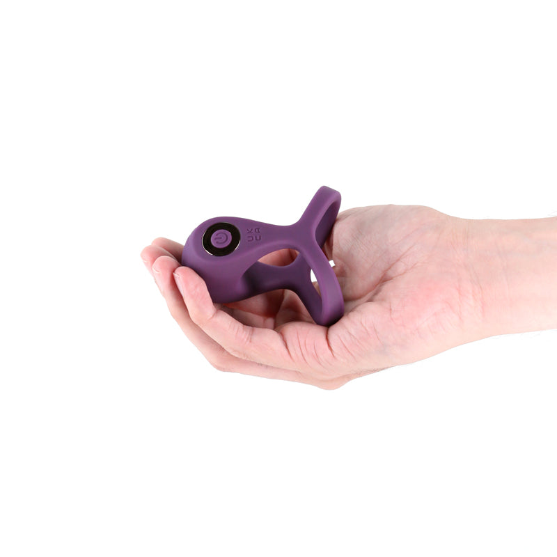 INYA Valiant - Berry - Purple USB Rechargeable Vibrating Cock Ring