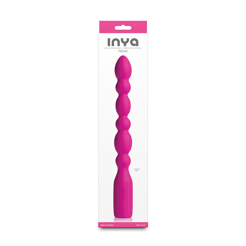 INYA Prime - Pink - Pink 28.8 cm USB Rechargeable Anal Vibrator