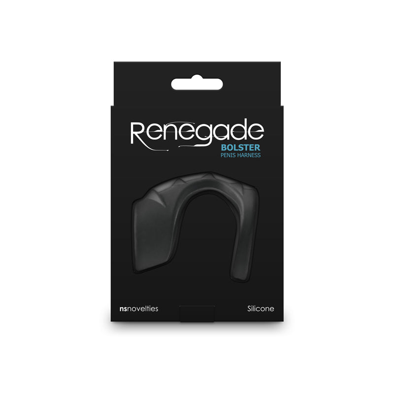 Renegade Bolster - Black - Black Penis Harness