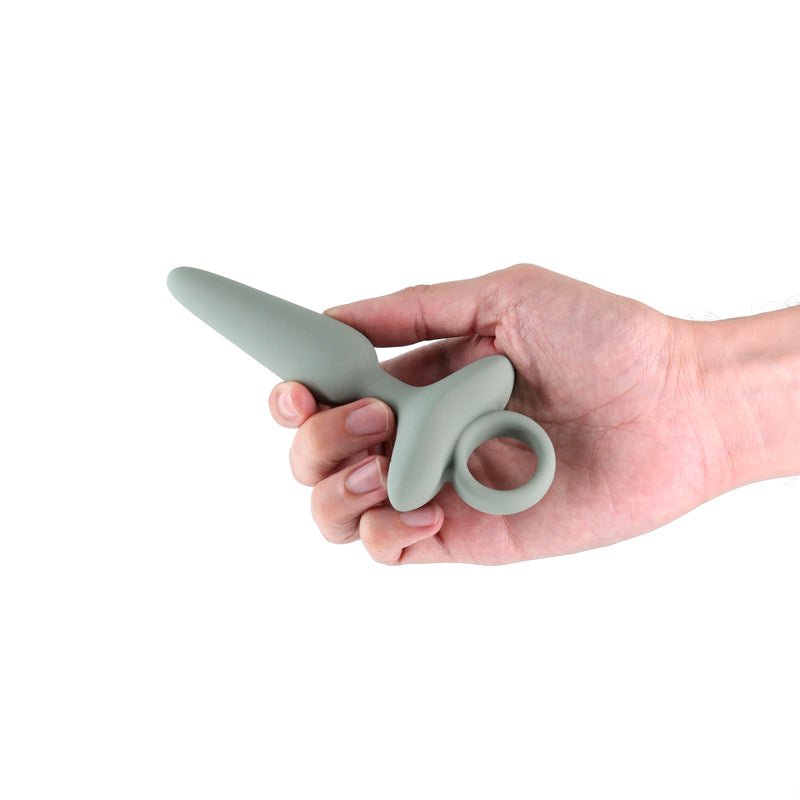 Renegade Maverick - Sage - Green 15 cm USB Rechargeable Vibrating Butt Plug