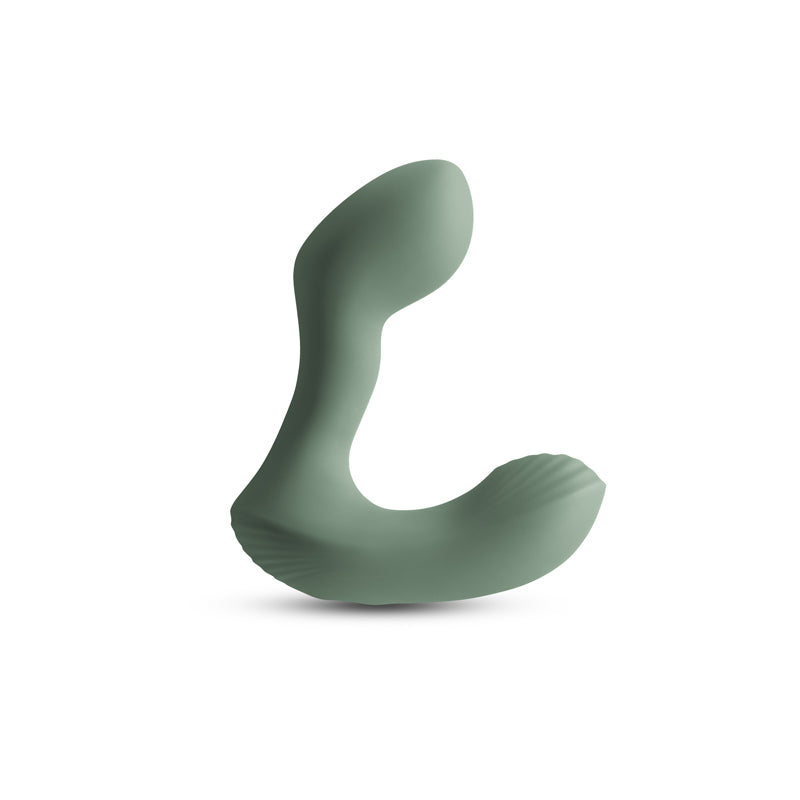Renegade Outlaw - Sage - Green 12 cm USB Rechargeable Vibrating Prostate Massager