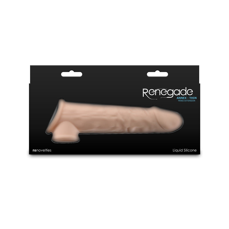 Renegade Annex - Thin - Flesh - Flesh 19.4 cm Penis Extender Sleeve