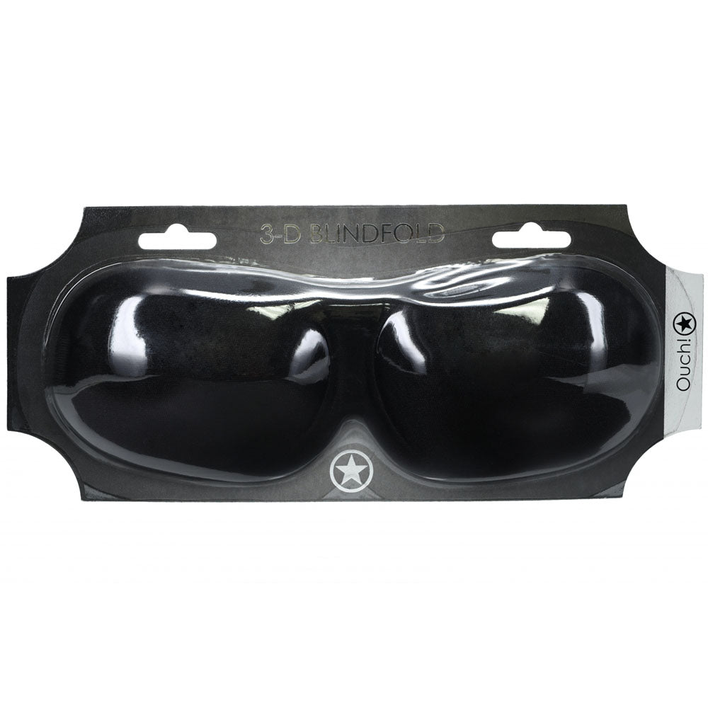OUCH! 3D Mask - Black - Black Eye Mask