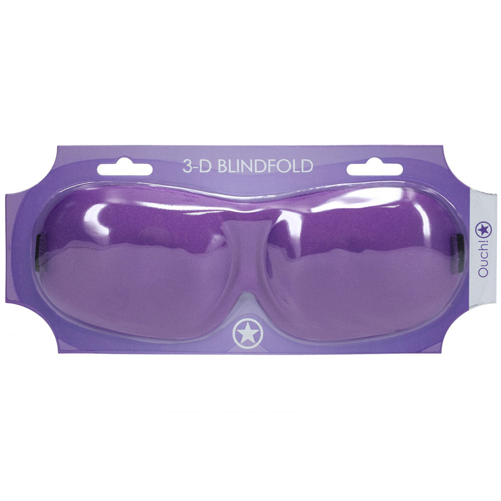 OUCH! 3D Mask - Purple - Purple Eye Mask