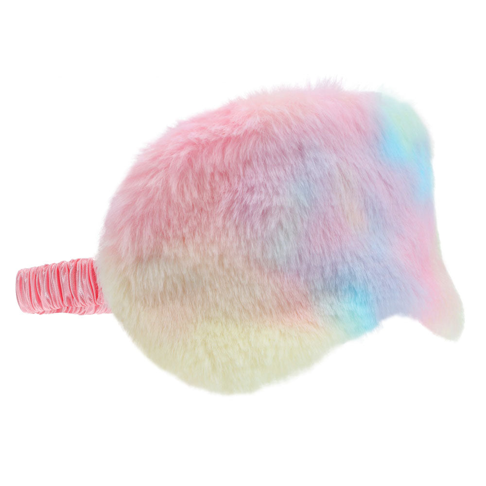 OUCH! Fluffy Mask - Multicolour 1 - Coloured Fluffy Eye Mask