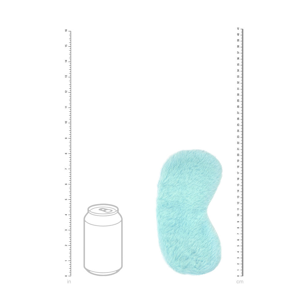 OUCH! Fluffy Mask - Powder Blue - Powder Blue Fluffy Eye Mask